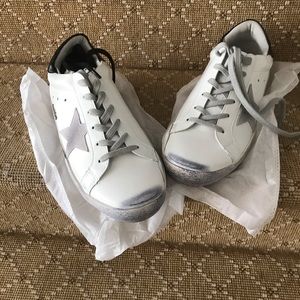Brand new Golden Goose style sneakers.